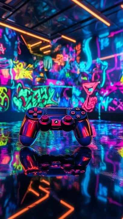 电子游艺社区霓虹电竞氛围